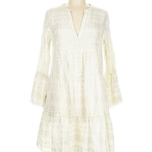 Elan Clara ivory Long-Sleeved Dress